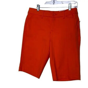 NWT St. John's Bay Classic‎ Fit Bermuda Shorts Size 4